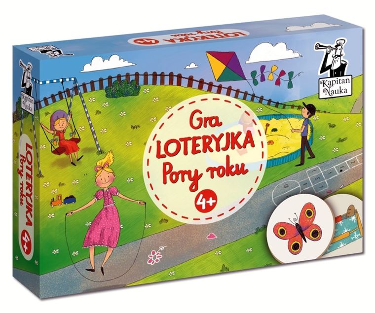 Kapitan Nauka. Gra loteryjka. Pory roku