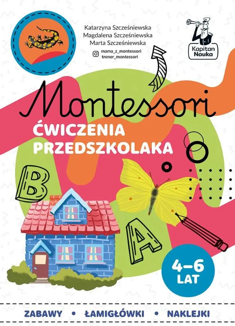Kapitan Nauka. Montessori. Ćwiczenia przedszkolaka