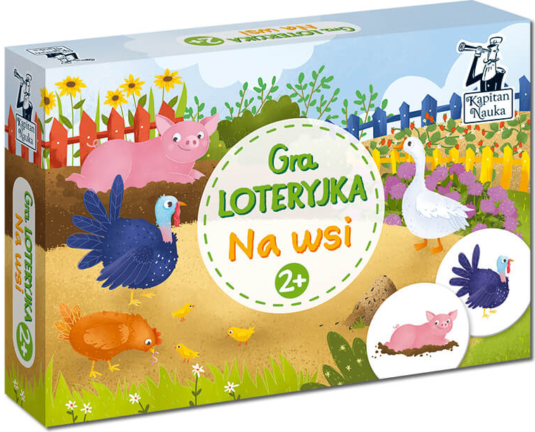 Kapitan Nauka. Na wsi. Gra loteryjka