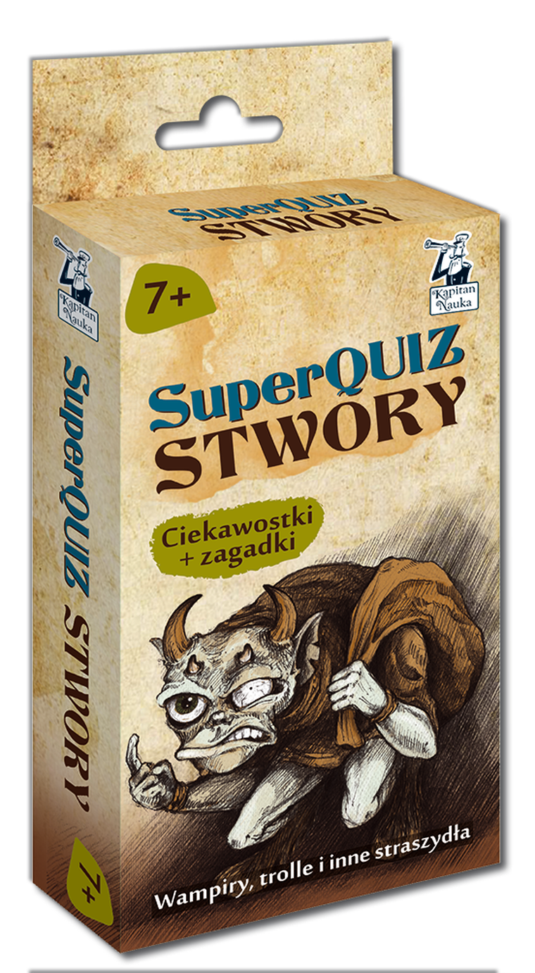 Kapitan Nauka. SuperQuiz: Stwory