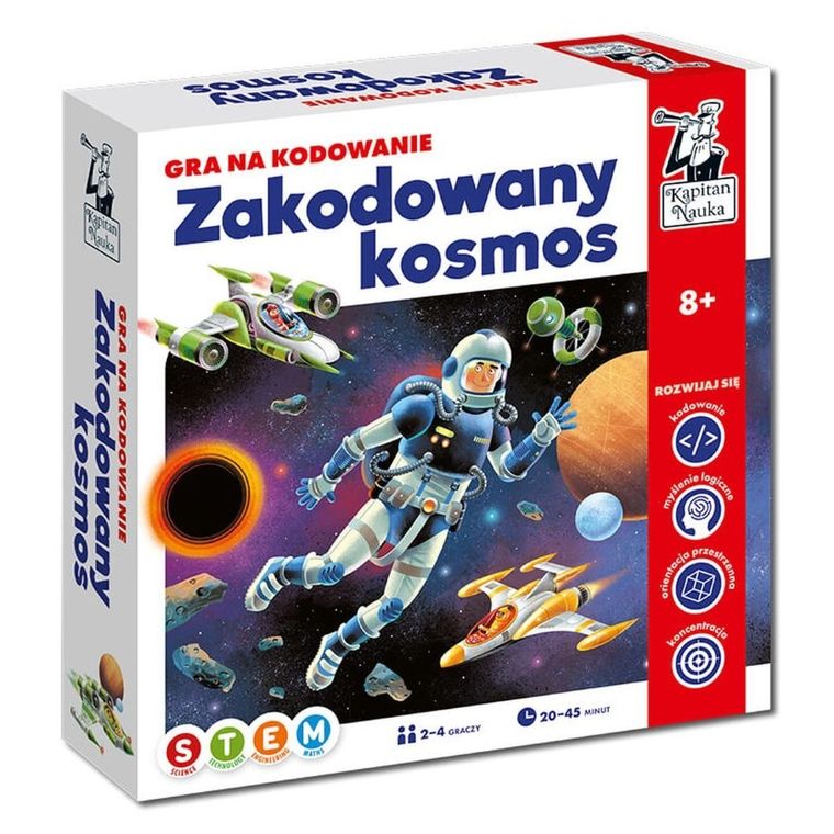 Kapitan Nauka. Zakodowany kosmos. Gra na kodowanie