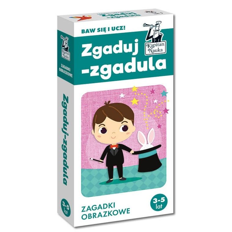 Kapitan Nauka. Zgaduj-zgadula. Zagadki obrazkowe