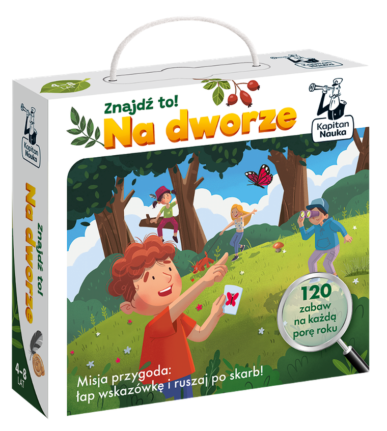 Kapitan Nauka. Znajdź to! Na dworze