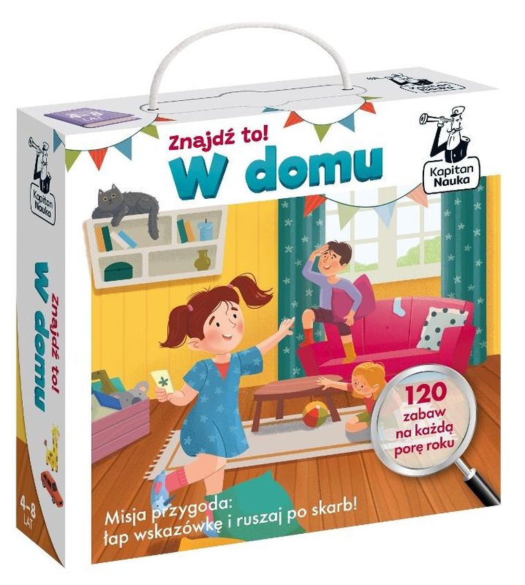 Kapitan Nauka. Znajdź to! W domu