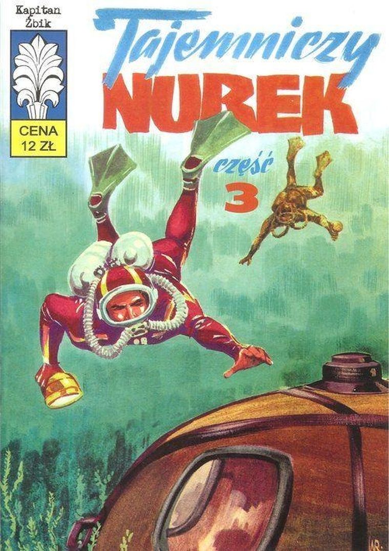 Kapitan Żbik. Tom 30. Tajemniczy nurek