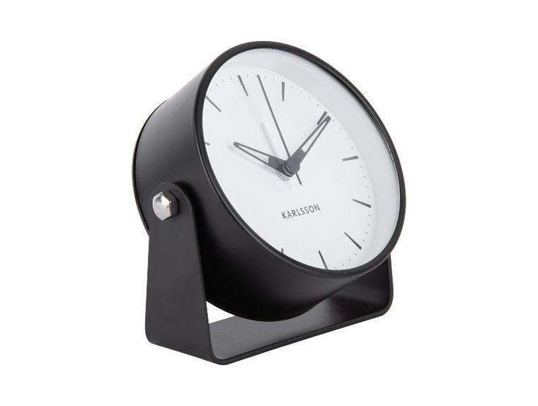 Karlsson, budzik minimalistyczny Calm, Ø 9.5 cm