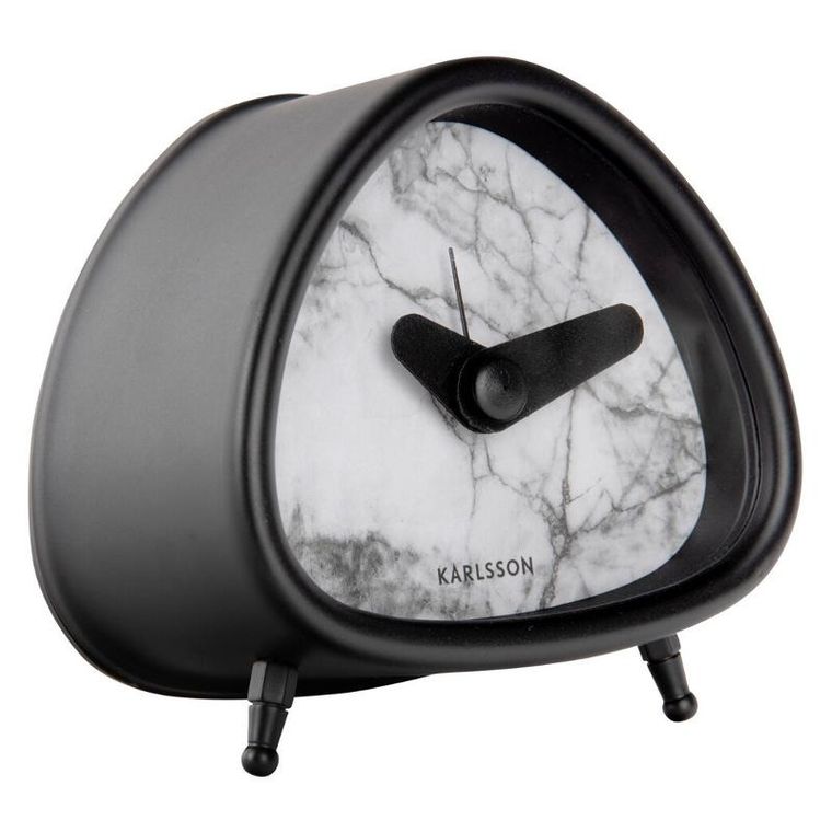 Karlsson, budzik z marmurową tarczą, Marble