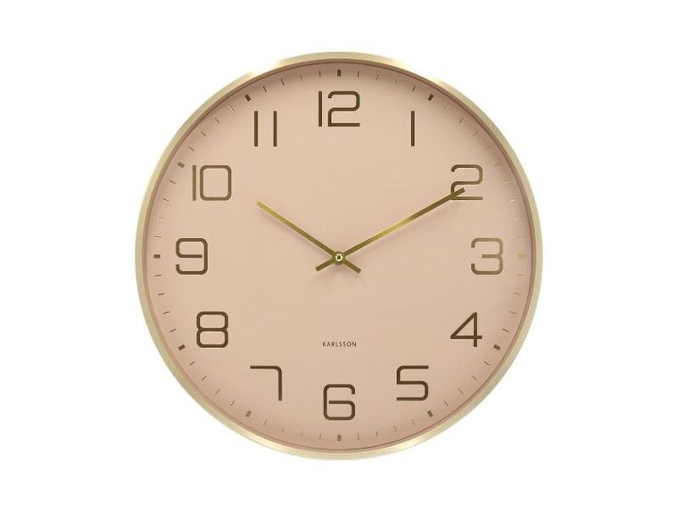 Karlsson, zegar ścienny, Elegance Glow, Ø 40 cm