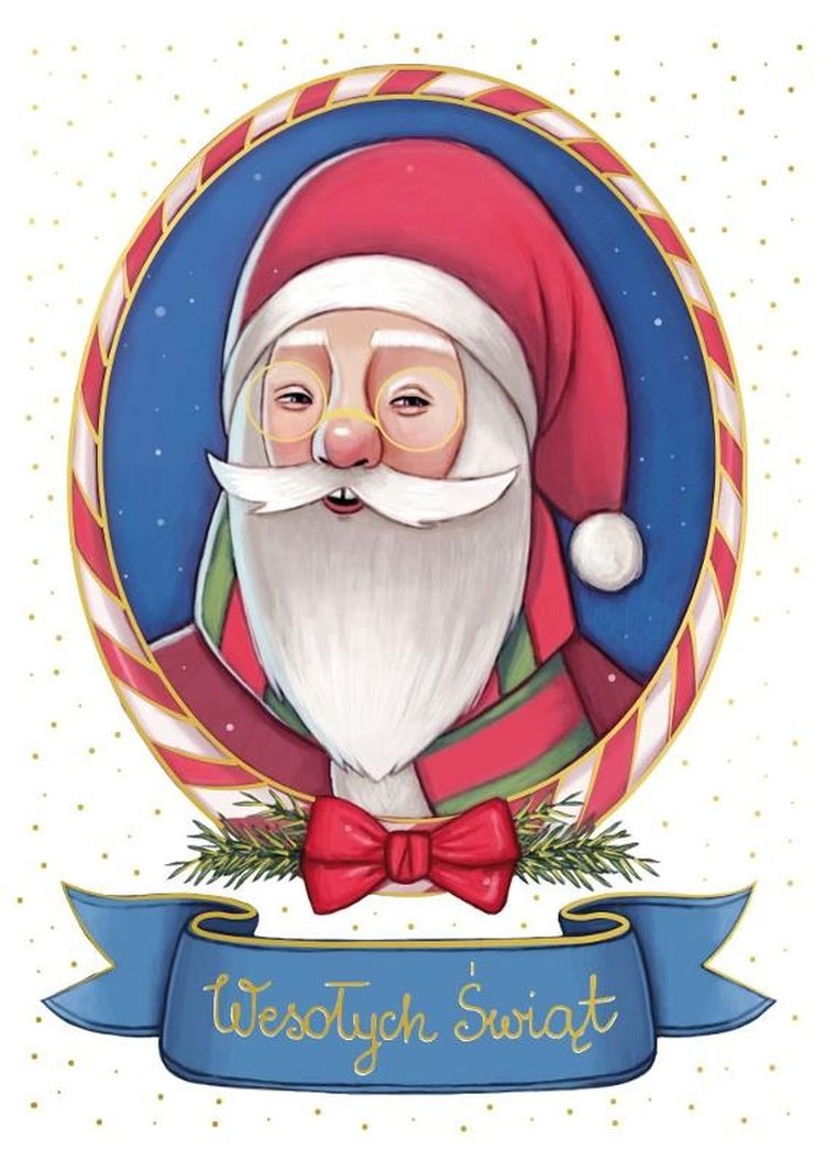 Karnet B6, Boże Narodzenie, Mikołaj