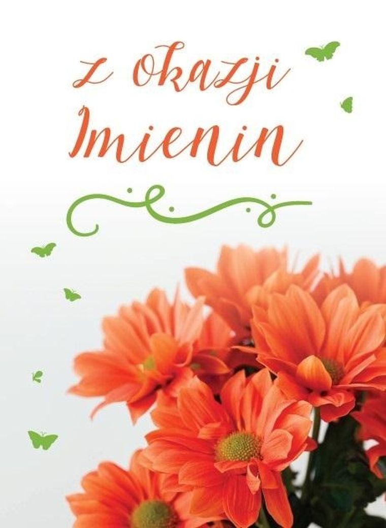 Karnet B6, imieniny — eMKA