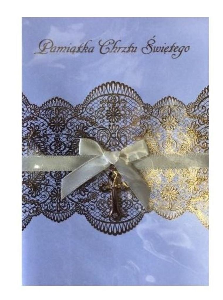 Karnet Chrzest, B6 Premium + koperta