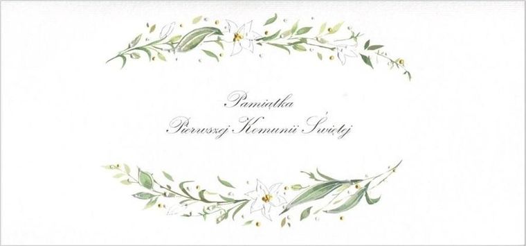 Karnet Komunia, Pamiątka Pierwszej Komunii