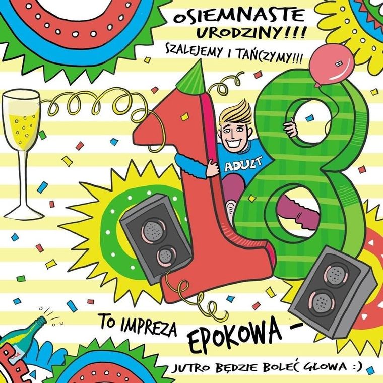 Karnet urodziny, 18
