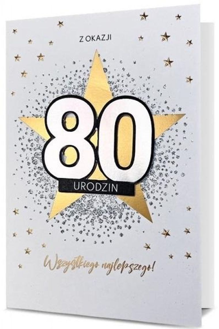 Karnet urodziny, 80 — Pan Dragon