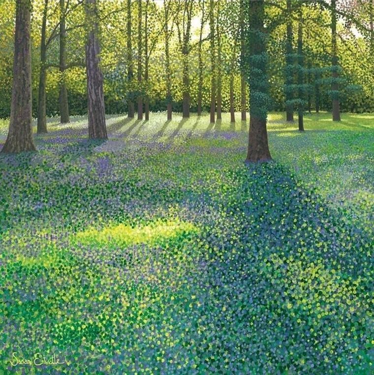 Karnet z kopertą, Hiacynty w Wisley