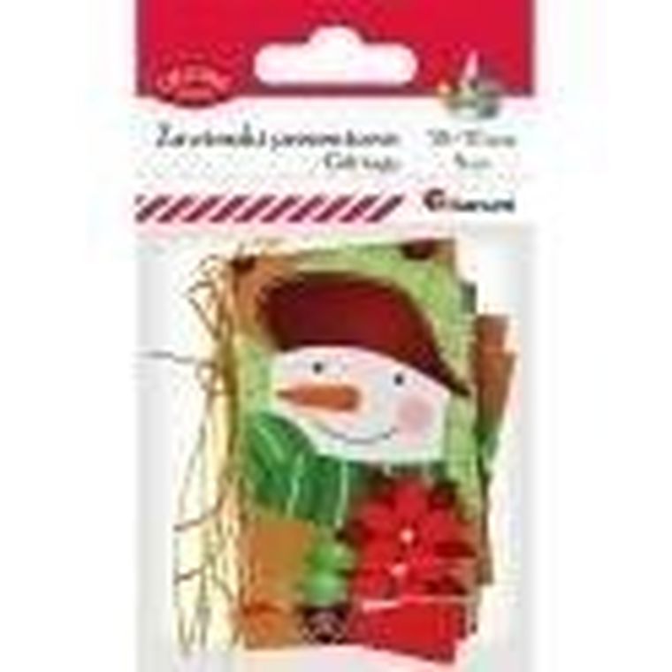 Karnety prezentowe, Boże Narodzenie, 50-70 mm, 8 szt.