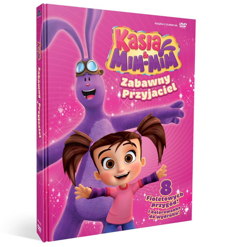 Kasia i Mim Mim. Książeczka + DVD