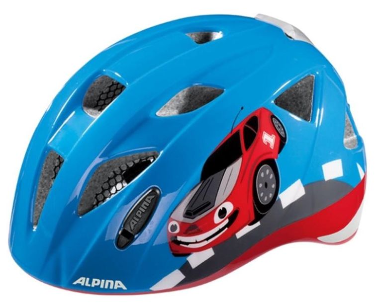 kask Rowerowy Alpina Ximo Czerwony Samochód 49-54