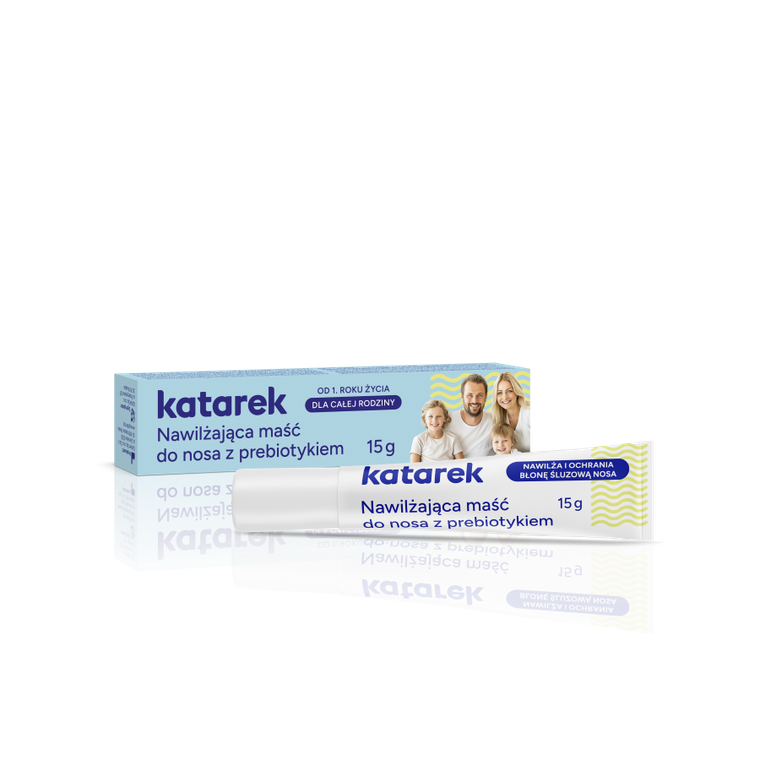 Katarek, nawilżająca maść do nosa z prebiotykiem, 15 g