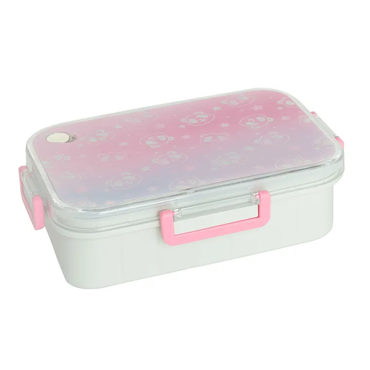 Kayokki, lunchbox dzielony, Panda szara