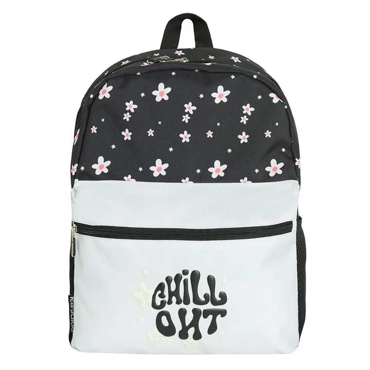 Kayokki, plecak szkolny, 1-komorowy, Kwiaty
