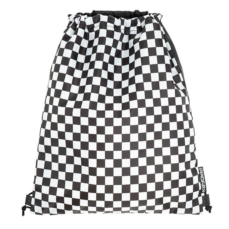 Kayokki, worek sportowy, Szachownica, czarno-biała