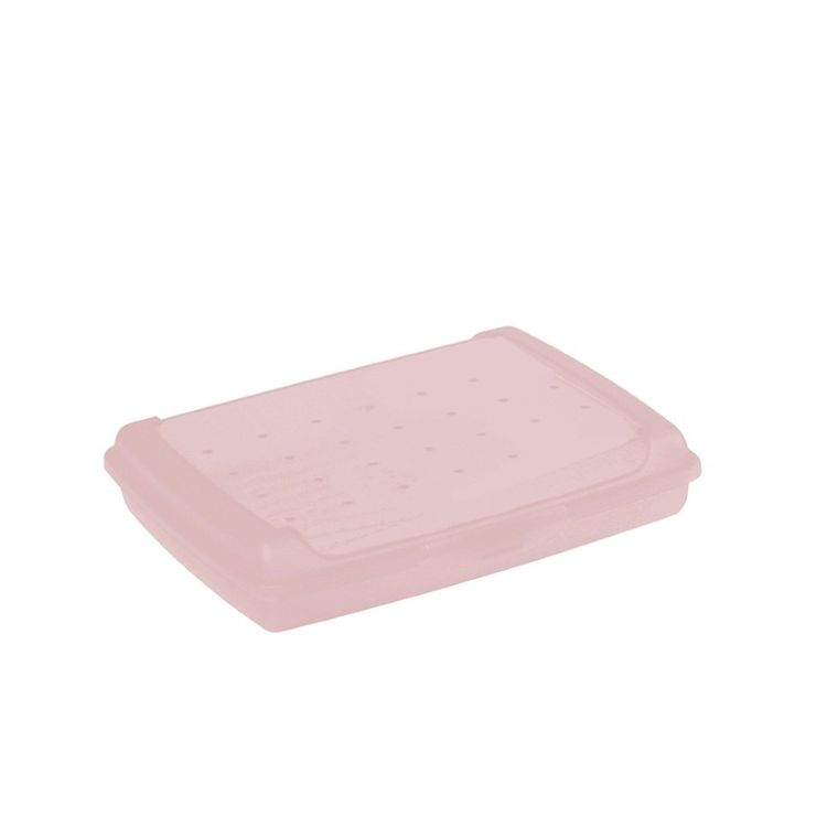 Keeeper, Luca, pojemnik click box mini, 17-13-3.5 cm, 0.5l, różowy