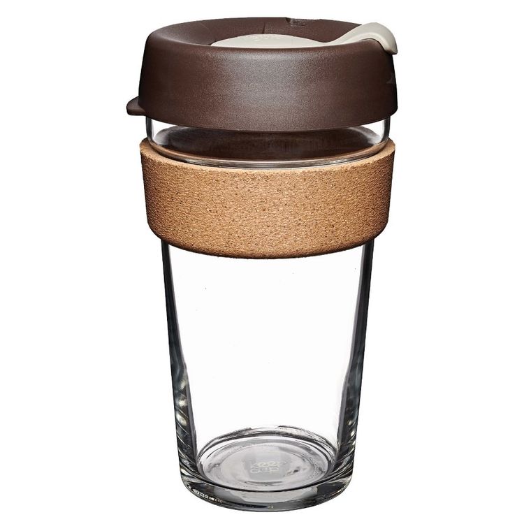 KeepCup, ekologiczny kubek wielokrotnego użytku Brew Cork Almond, 454 ml