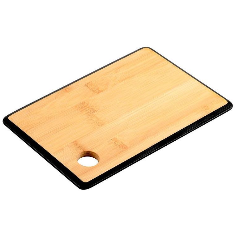 Kesper, bambusowa deska do krojenia z uchwytem, czarna