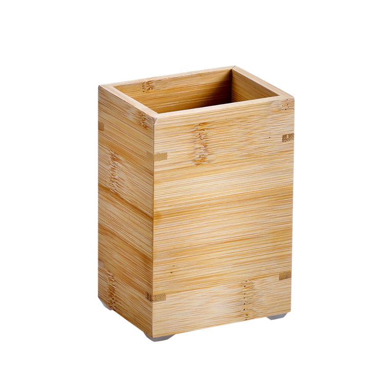 Kesper, bambusowy kubek na szczotki, 8-6-12 cm