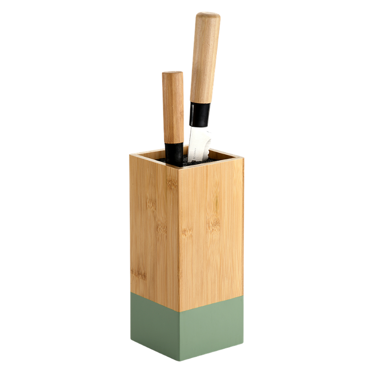 Kesper, blok na noże, bambusowy