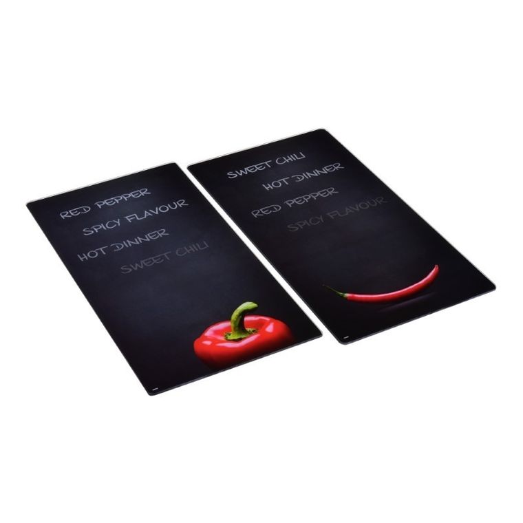 Kesper, Chili, szklane plyty ochronne na kuchenkę, 2 szt.
