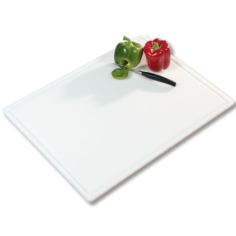 Kesper, deska do krojenia, PE-, 61-45-1,2 cm, biała