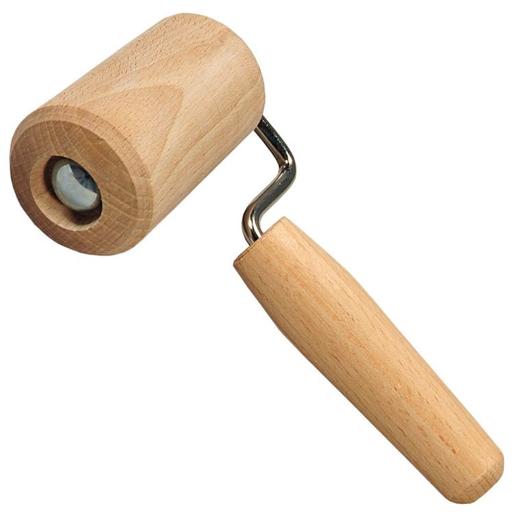 Kesper, drewniany wałek kuchenny do ciast, 15 cm
