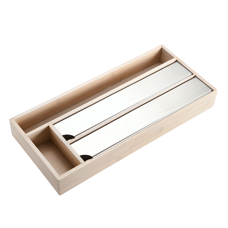 Kesper, dyspenser do folii spożywczej i papieru, bambus, 42-19 cm