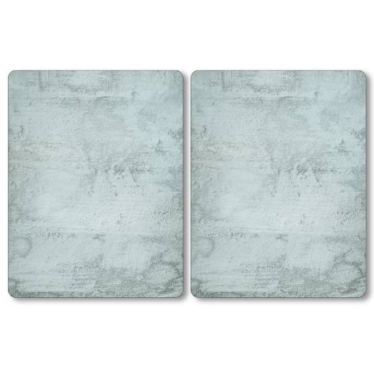 Kesper, płyta ochronna na kuchenkę XL, 2 szt., imitacja betonu