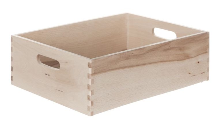 Kesper, skrzynka uniwersalna, buk, 40-30-14 cm