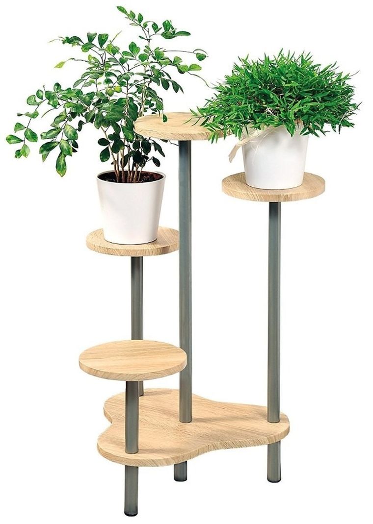 Kesper, stojak na kwiaty doniczkowe, kwietnik z 4 półkami