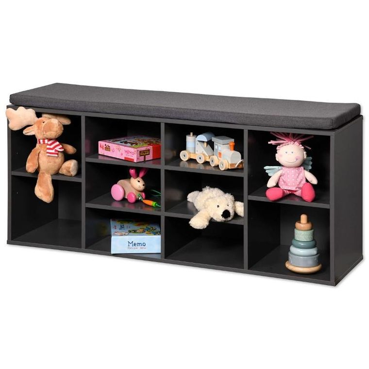 Kesper, szafka na buty z siedziskiem, 10 półek