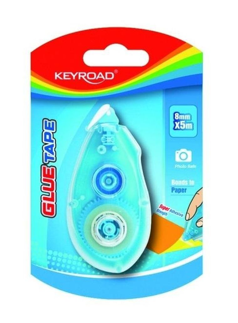 Keyroad, klej w taśmie, 8 mm x 5m