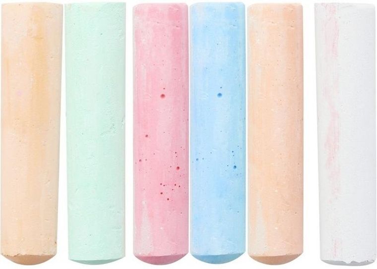 Keyroad, kreda chodnikowa, 6 kolorów