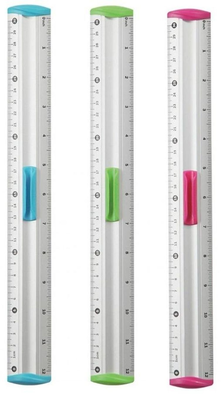 Keyroad, linijka z uchwytem, Measure Clip, 30 cm