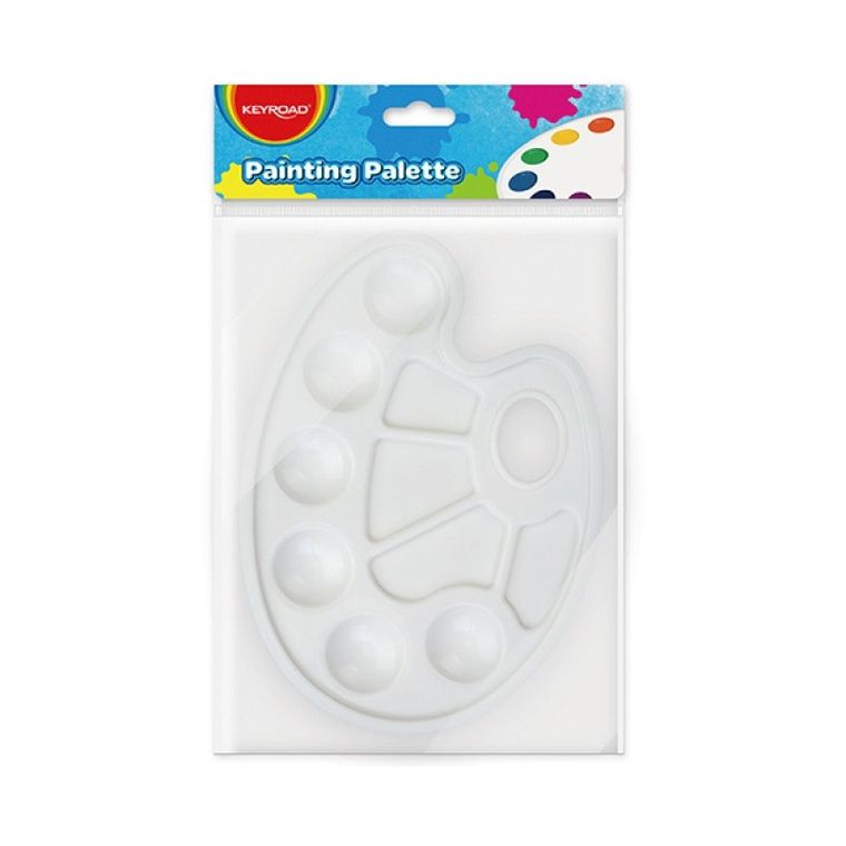 Keyroad, paleta malarska, biała