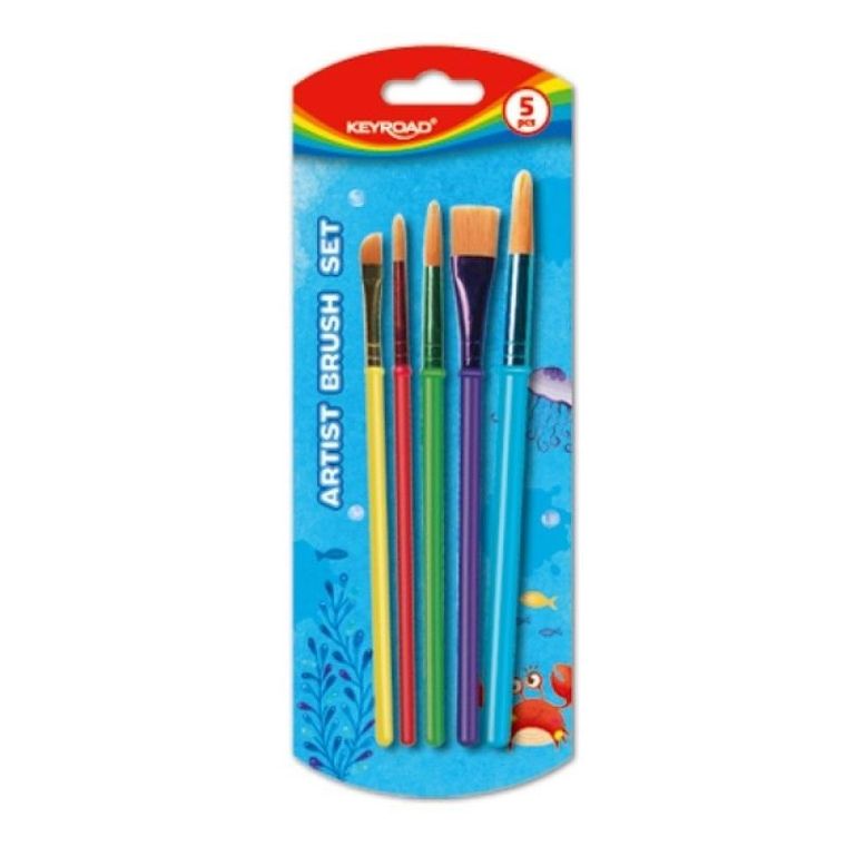 Keyroad, pędzle, 5 szt.