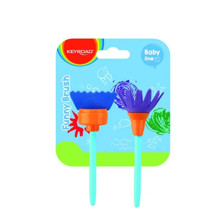 Keyroad, pędzle kreatywne, 2 szt.