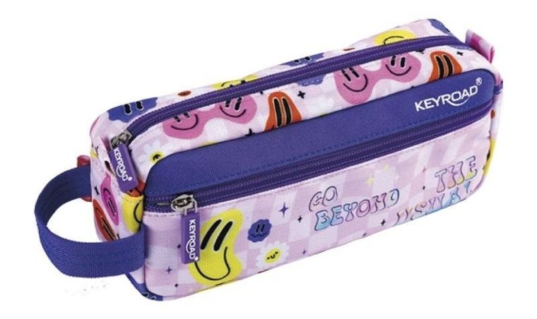 Keyroad, piórnik saszetka, Smile