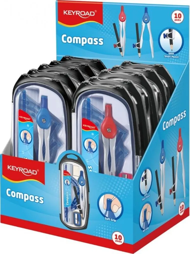 Keyroad, Vivi, zestaw geometryczny, 8 elementów, 1 szt.