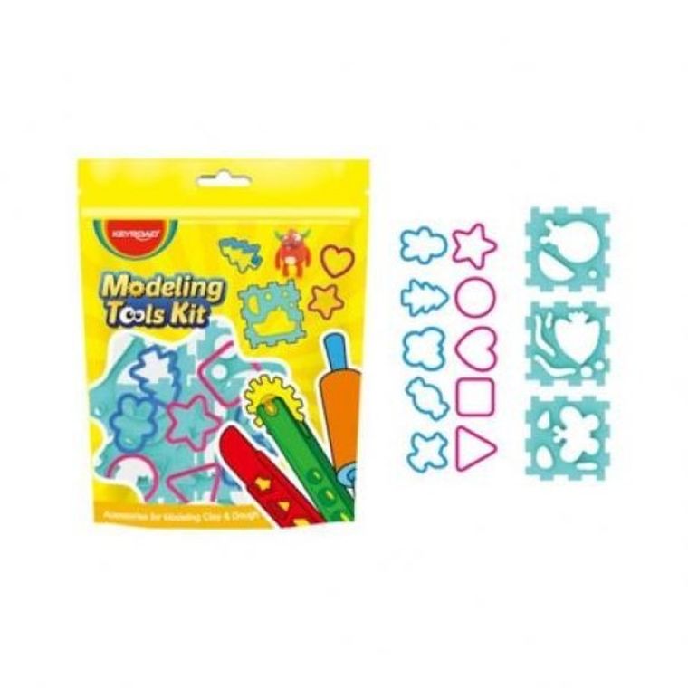 Keyroad, zestaw foremek do ciastoliny, 16 elementów