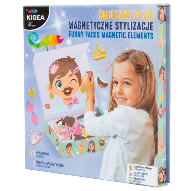 Kidea, Śmieszne buzie, magnetyczne stylizacje