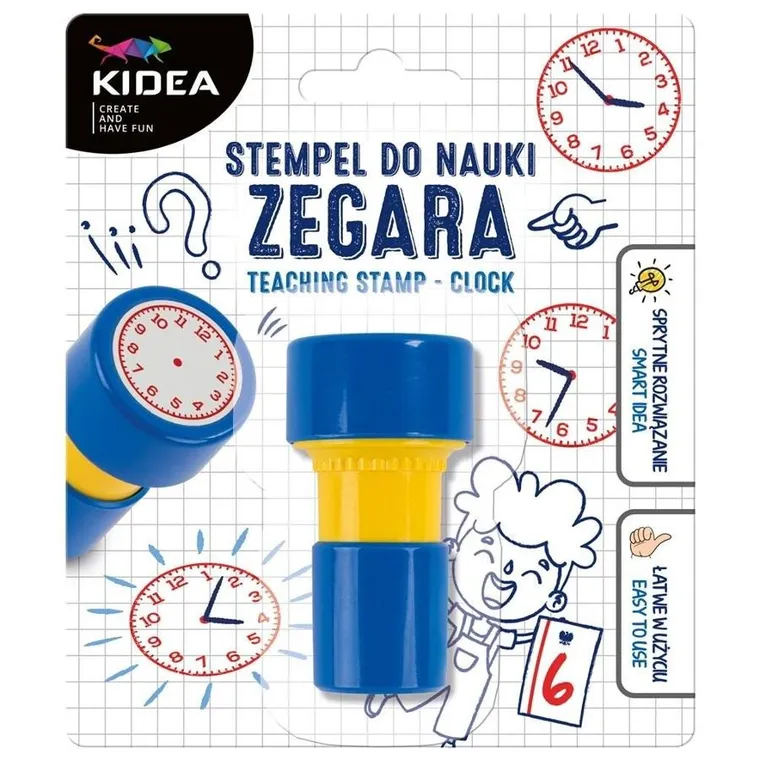 Kidea, stempel do nauki zegara
